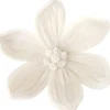 Intratuin kerstclip bloem beige D 16 H 14 cm