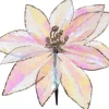 Intratuin kerstclip bloem iriserend D 18 H 16 cm