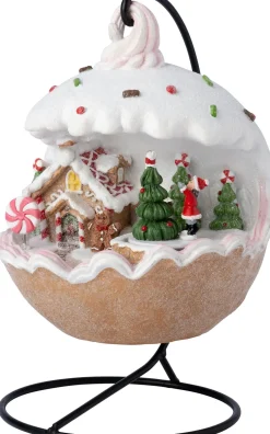 Intratuin kerstdorp bol gemberkoek 17,3 x 17 x 19,8 cm