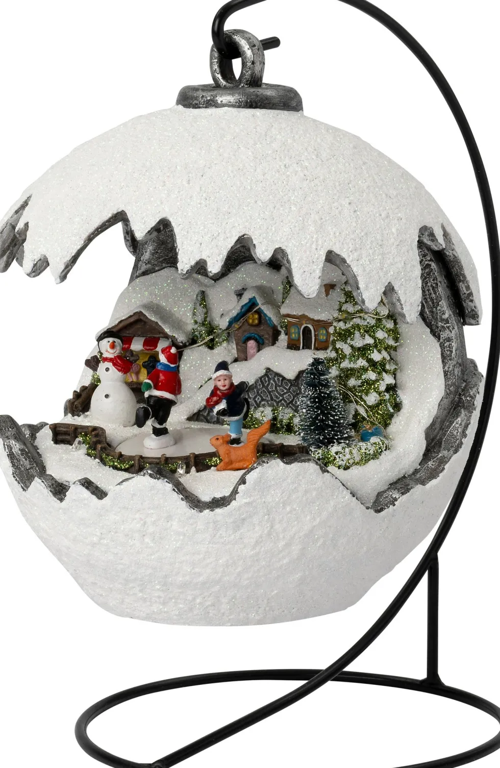 Intratuin kerstdorp Eira schaatsbaan 21 x 20 x 22 cm