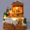 Intratuin kerstdorp gemberkoek kerstman 11 x 10,5 x 12,2 cm