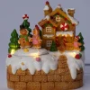 Intratuin kerstdorp gemberkoek koppel 11 x 9,8 x 11,7 cm