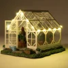Intratuin kerstdorp kas 13,5 x 15,5 x 12 cm