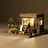Intratuin kerstdorp kraam bloemen 15 x 14 x 8,5 cm