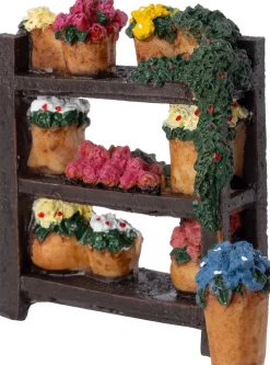 Intratuin kerstdorpminiatuur plantenrek 6 x 2,8 x 6 cm