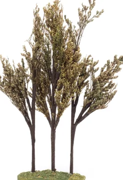 Intratuin kerstdorpminiatuur boom 12 x 6 x 20 cm