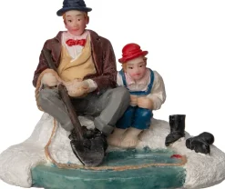 Intratuin kerstdorpminiatuur ijvissen 7,2 x 5,2 x 5,5 cm