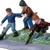 Intratuin kerstdorpminiatuur De Brink dun ijs 11 x 7,5 x 6 cm