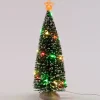 Intratuin kerstdorpminiatuur kerstboom lampjes multi D 8,5 H 23 cm