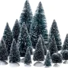 Intratuin kerstdorpminiatuur bomen 16 stuks