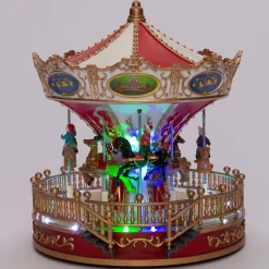 Intratuin kerstdorpminiatuur draaimolen D 22 H 24,5 cm