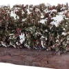Intratuin kerstdorpminiatuur haag op hout met sneeuw 2 stuks L 16 cm