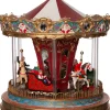Intratuin kerstdorpminiatuur draaimolen D 24 H 25,5 cm