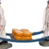Intratuin kerstdorpminiatuur kaasdragers 11 x 3 x 7 cm