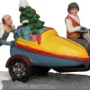 Intratuin kerstdorpminiatuur motor multi 12 x 5,5 x 7 cm