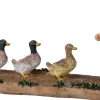 Intratuin kerstdorpminiatuur eendjes voeren 13,1 x 3,7 x 5,9 cm