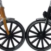 Intratuin kerstdorpminiatuur fiets 4,9 x 1,1 x 7,6 cm