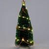 Intratuin kerstdorpminiatuur kerstboom 6 x 6 x 15,5 cm
