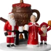 Intratuin kerstdorpminiatuur kerstman familie 8,5 x 8,5 x 8 cm