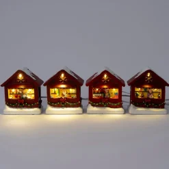 Intratuin kerstdorpminiatuur Piran drankkraam 9,5 x 6,5 x 12 cm