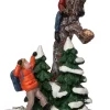 Intratuin kerstdorpminiatuur boom klimmen multi 8,5 x 5 x 10,8 cm