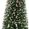 Intratuin kerstdorpminiatuur kerstboom lampjes multi D 10 H 30 cm