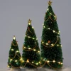 Intratuin kerstdorpminiatuur kerstboom 10 x 10 x 31 cm