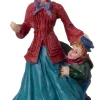 Intratuin kerstdorpminiatuur moeder met kind 4,5 x 3,7 x 6,7 cm