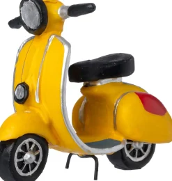 Intratuin kerstdorpminiatuur scooter retro 6,5 x 1 x 5,6 cm