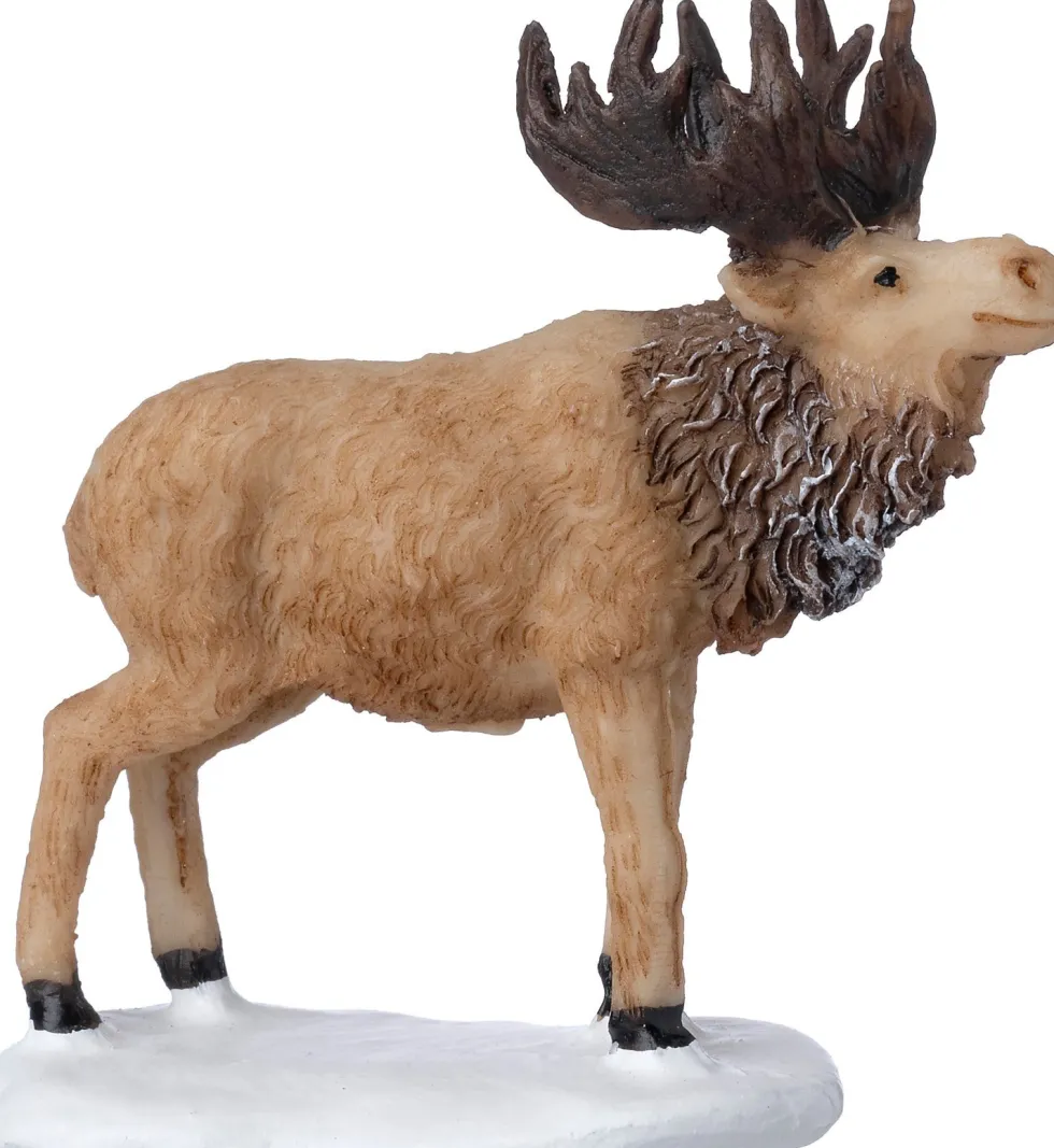 Intratuin kerstdorpminiatuur eland 5 x 2,5 x 6,3 cm