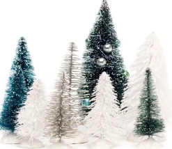 Intratuin kerstdorpminiatuur boom 9 stuks