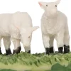 Intratuin kerstdorpminiatuur lammetjes 5,8 x 4,3 x 2,5 cm