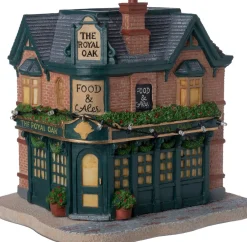 Intratuin kerstdorpminiatuur Tinselbury the royal oak (restaurant) 19,5 x 17 x 19 cm