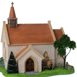 Intratuin kerstdorpminiatuur Tinselbury church (kerk) 26,5 x 20,5 x 23,5 cm