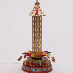 Intratuin kerstdorpminiatuur draaimolen vrije val D 24 H 55,5 cm