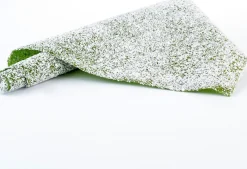 Intratuin kerstdorp ondergrond decorkleed gras met sneeuw 122 x 46 cm
