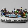 Intratuin kerstdorp schaatsbaan 32 x 25 x 14 cm