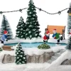Intratuin kerstdorp schaatsbaan 23,5 x 16,3 x 13,5 cm