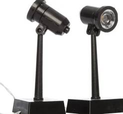 Intratuin kerstdorp verlichting spotje 2 stuks 3,5 x 3 x 8 cm