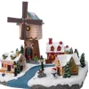 Intratuin kerstdorp windmolen 25,5 x 19,5 x 22 cm