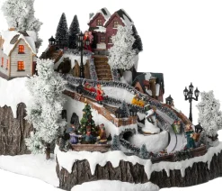 Intratuin kerstdorp winterdorp 38 x 43,5 x 35 cm