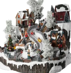 Intratuin kerstdorp winterdorp 38 x 43,5 x 35 cm