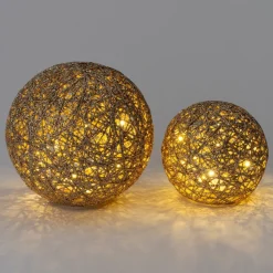 Intratuin kerstfiguur bal goud D 15 H 15 cm