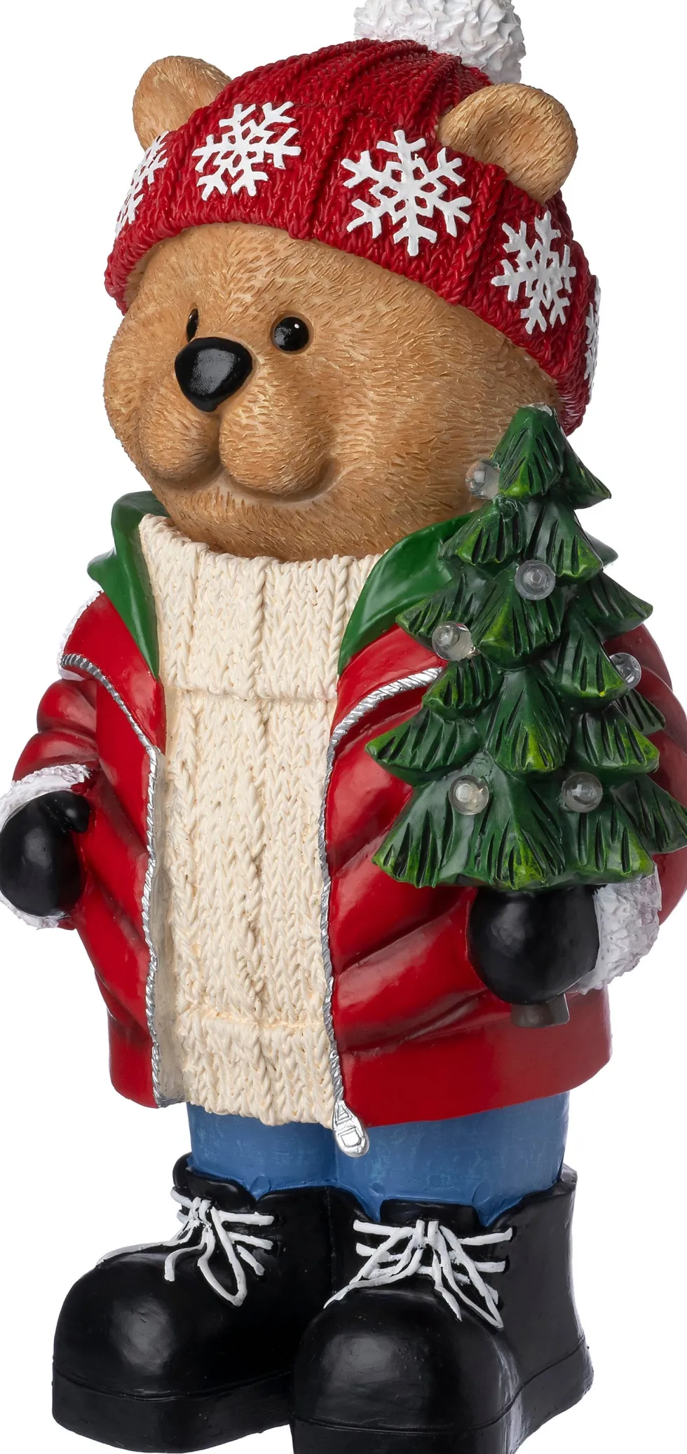 Intratuin kerstfiguur beer 21 x 13,5 x 38 cm