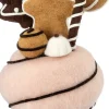 Intratuin kerstfiguur Bolo cupcake taart bruin 17 x 16,5 x 27 cm