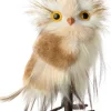 Intratuin kerstfiguur Euli uil beige 11 x 8 x 15 cm