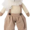 Intratuin kerstfiguur hert broek beige 17 x 13 x 61 cm