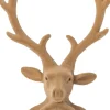 Intratuin kerstfiguur hertenhoofd bruin 32,5 x 15 x 60 cm