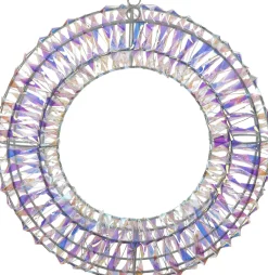 Intratuin kerstfiguur Iris krans met verlichting D 38 H 8 cm
