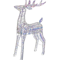 Intratuin kerstfiguur Iris rendier met verlichting 60 x 22 x 100 cm